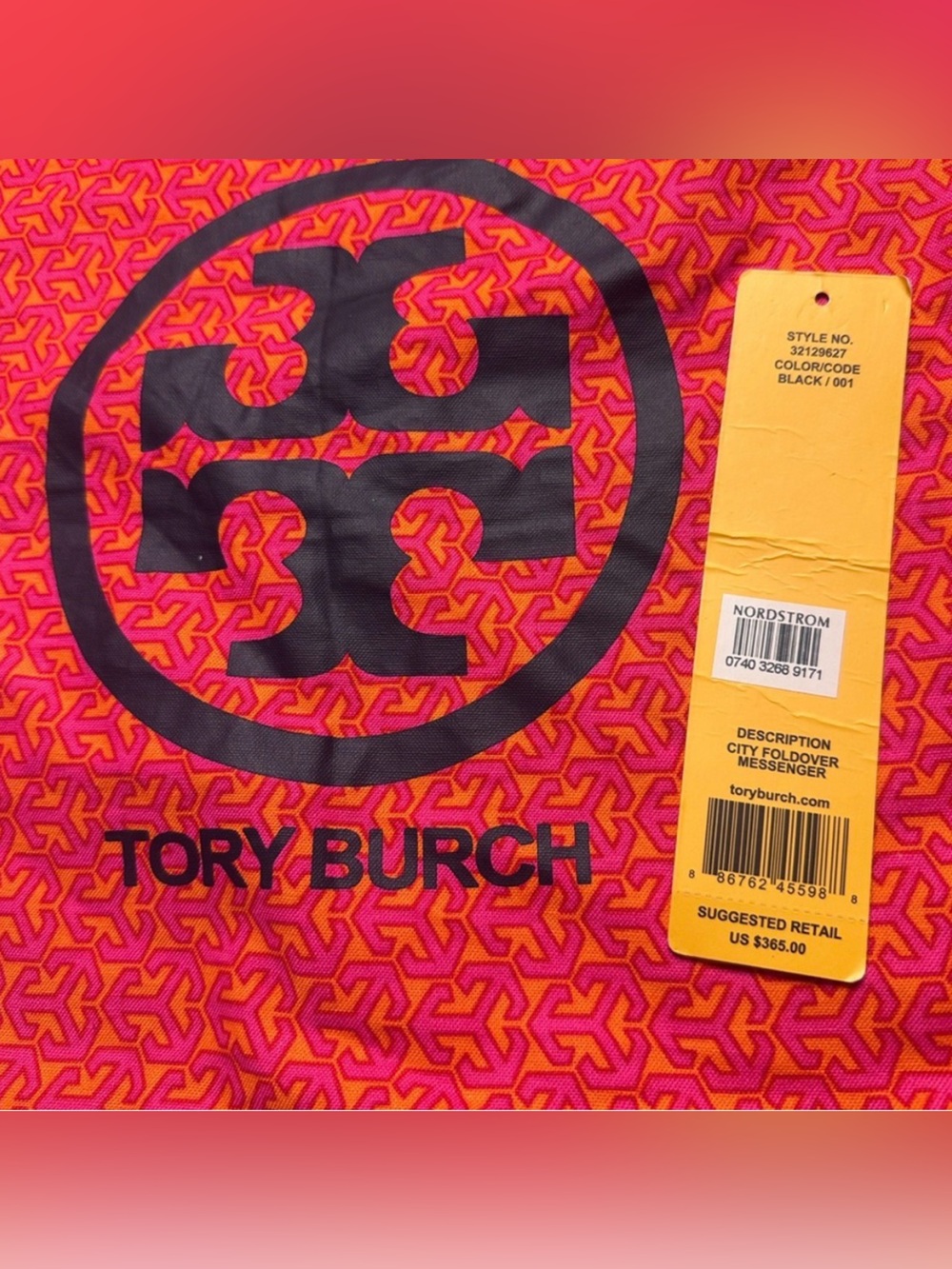 Tory Burch City Foldover Messenger - Picture 8 of 8
